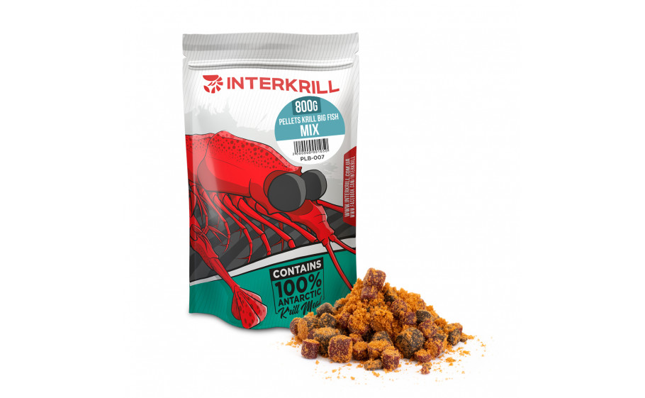 Pellets INTERKRILL Krill Big Fish MIX 800г