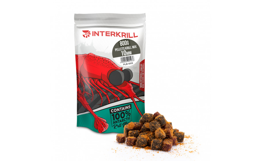 Pellets INTERKRILL Krill MIX 10мм 800г