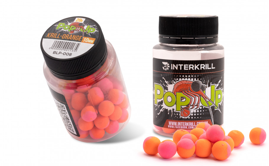 POP-UP INTERKRILL KRILL-ORANGE 10мм 20г