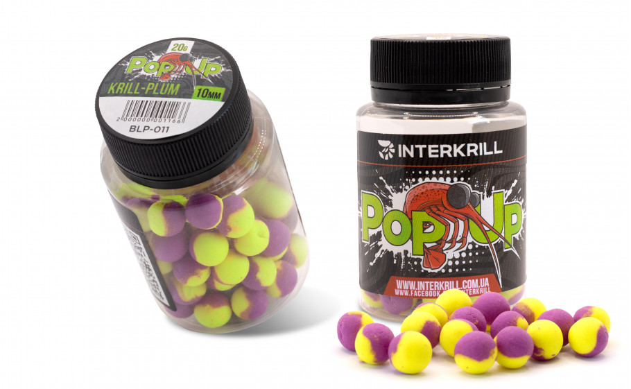 POP-UP INTERKRILL KRILL-PLUM 10мм 20г