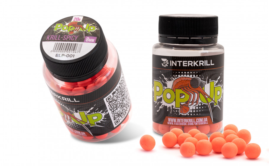 POP-UP INTERKRILL KRILL-SPICY 8мм 20г