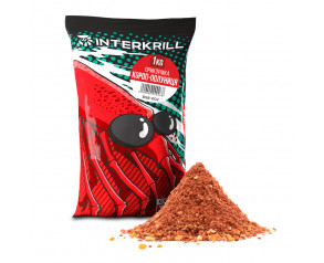 Прикормка INTERKRILL Карп-Клубника 1кг