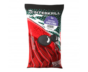 Прикормка INTERKRILL Карп-Слива 1кг