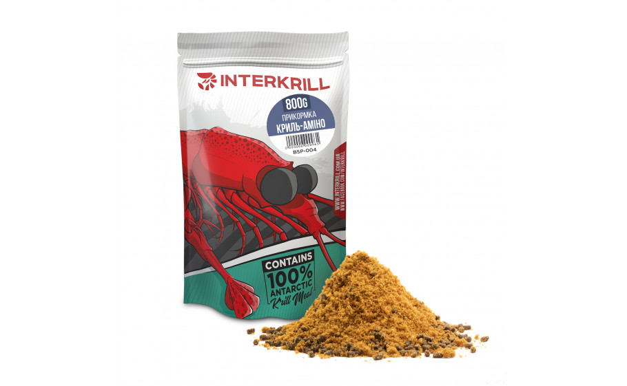 Прикормка INTERKRILL Криль-Амино 800г
